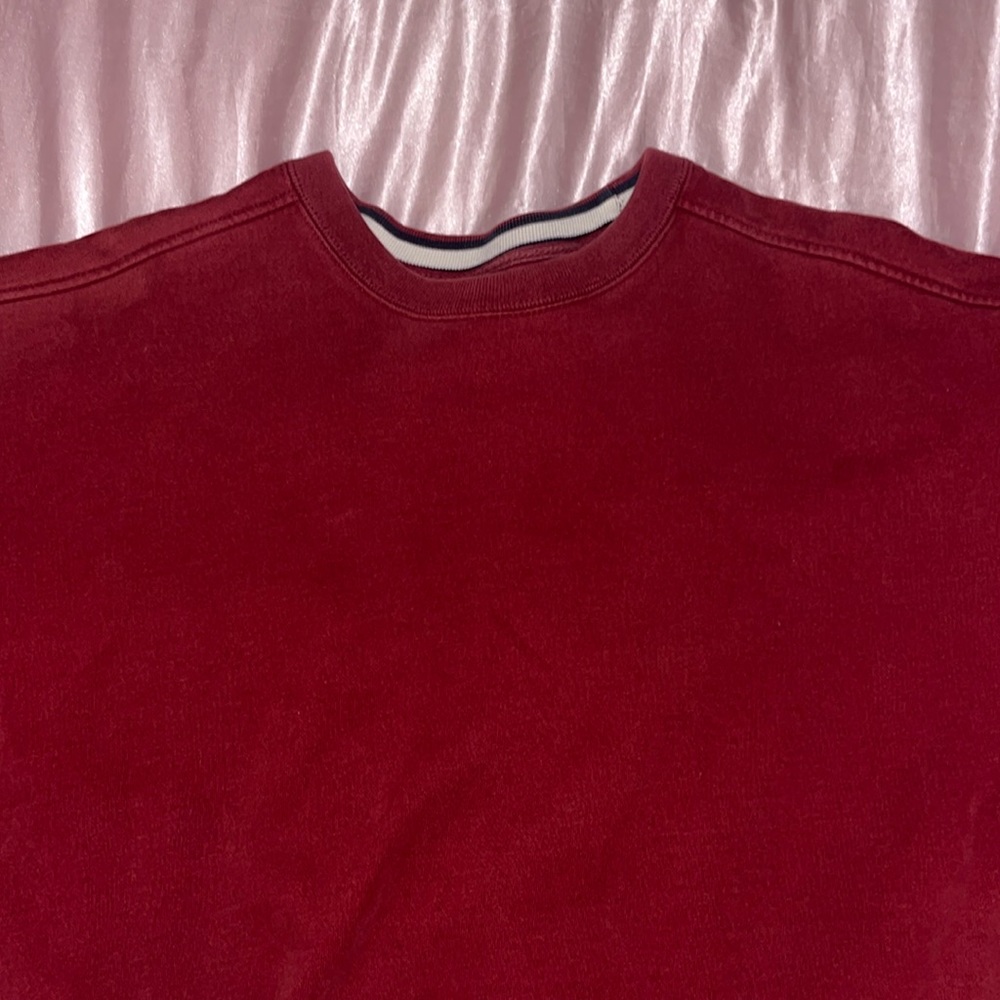 Croft & Barrow red soft crewneck